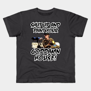 The 'Burbs Paint Your House T-Shirt - Unleash Suburban Creativity Kids T-Shirt